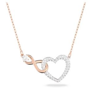NWT Swarovski Infinity necklace